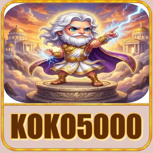 Beranda aplikasi koko5000 setelah terbuka